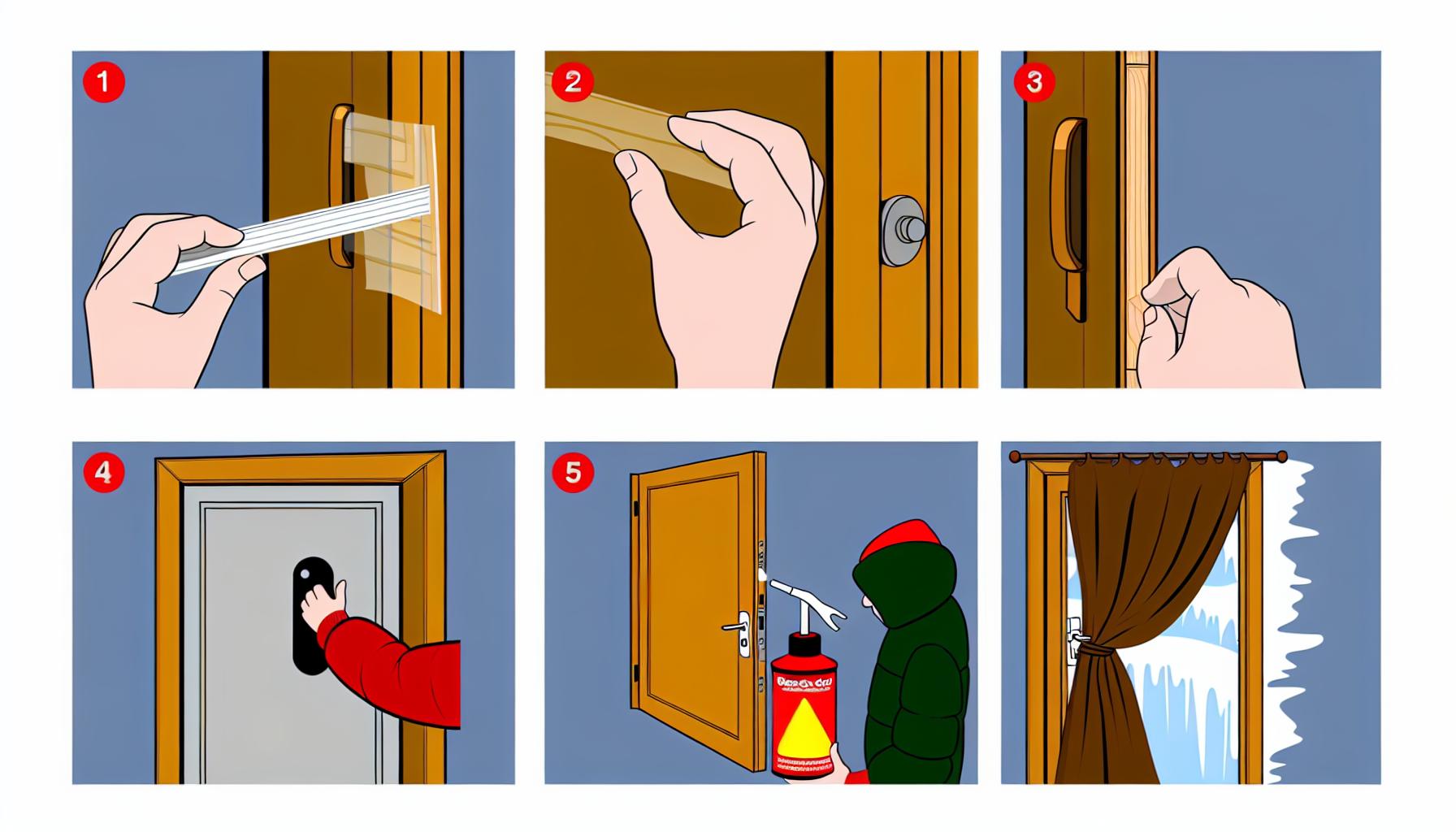 Jak zabránit zamrzání dveří