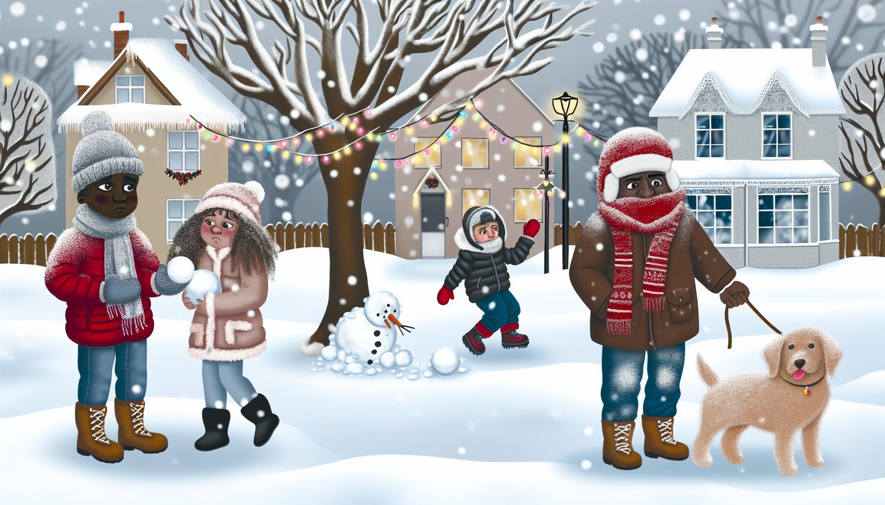 Typické zimní situace a jejich značky