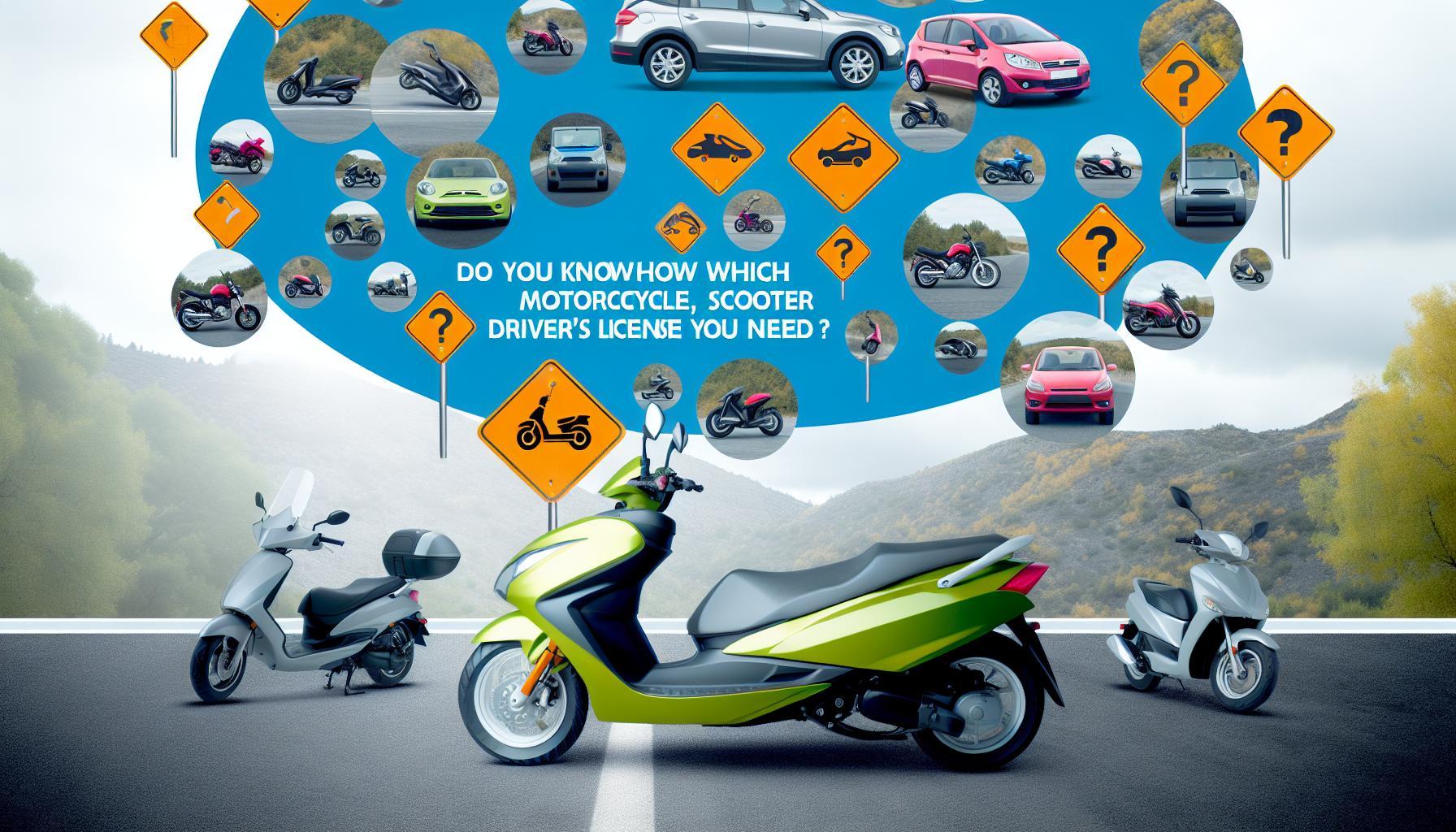 Víte jaký řidičský průkaz na motorku, skútr či moped potřebujete?
