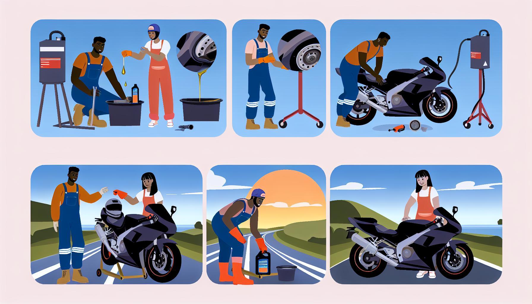 Jak u motorky vyměnit olej: Krok za krokem návod