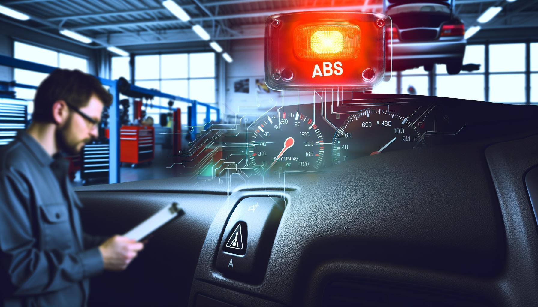 Svítí kontrolka ABS? Diagnostika ukáže, jak závažný je problém