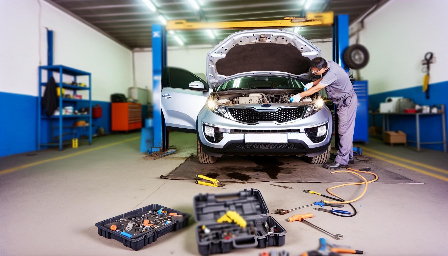 Jak opravit nefunkční klimatizaci v Kia Sportage III