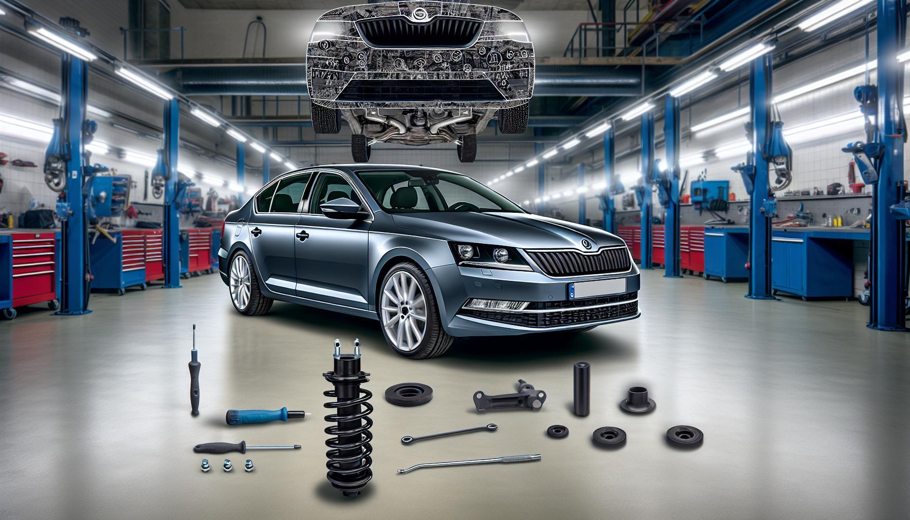 Jak vyměnit tlumiče na Škoda Octavia: Krok za krokem