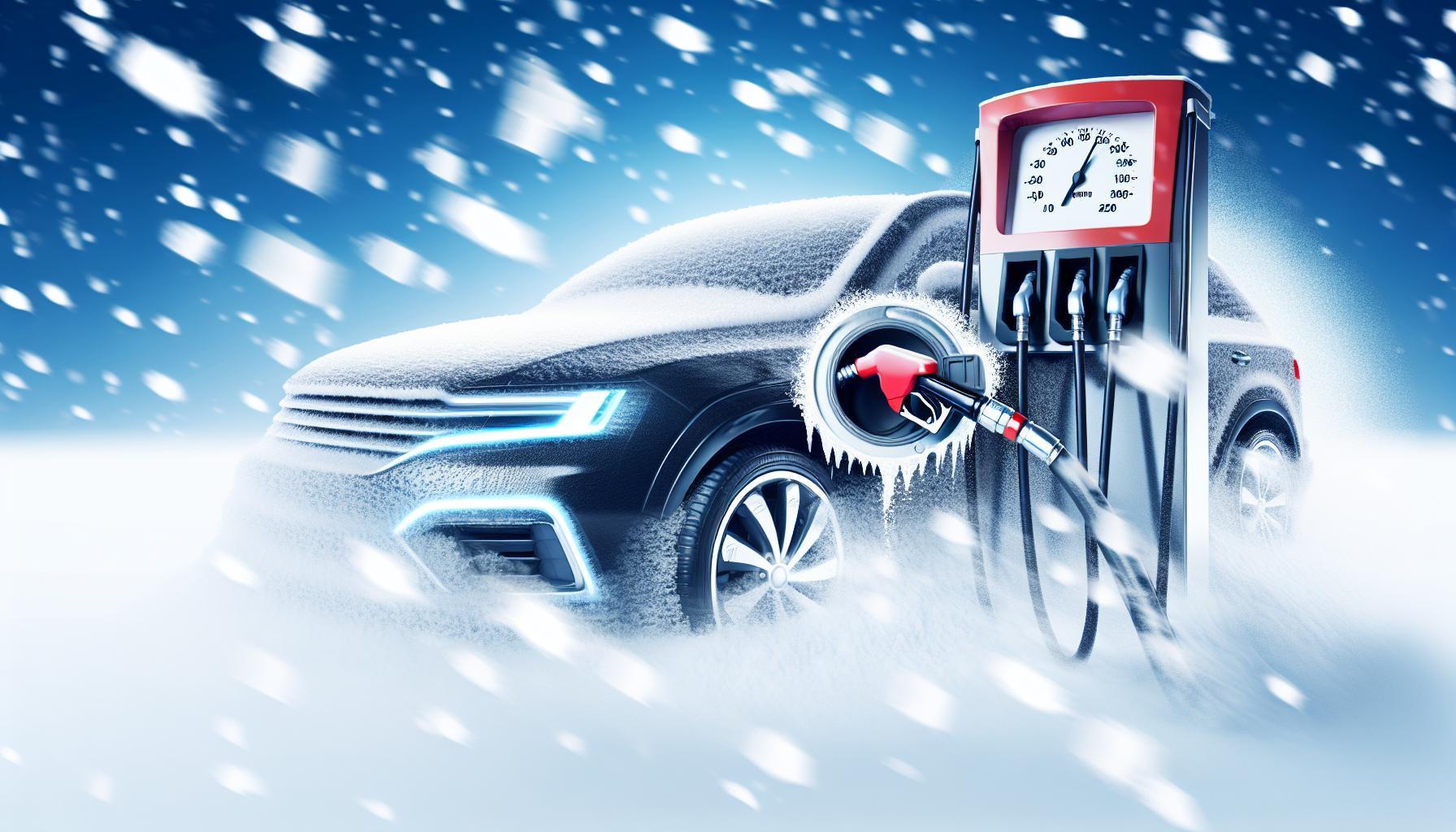 Tankování v zimě: Kdy mrzne nafta nebo benzín v autě?