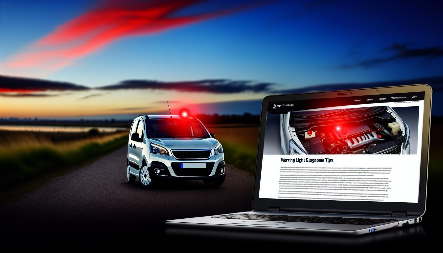 Peugeot Partner: Svítí výstražná kontrolka? Diagnostické tipy