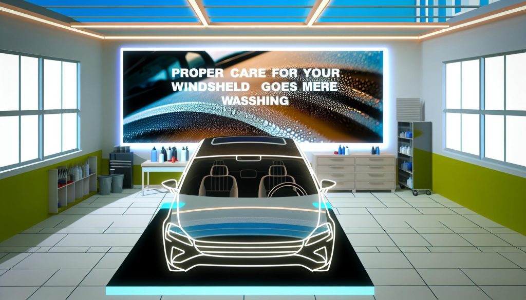 Víte, jak správně pečovat o čelní sklo? Jen pouhé umytí nestačí!