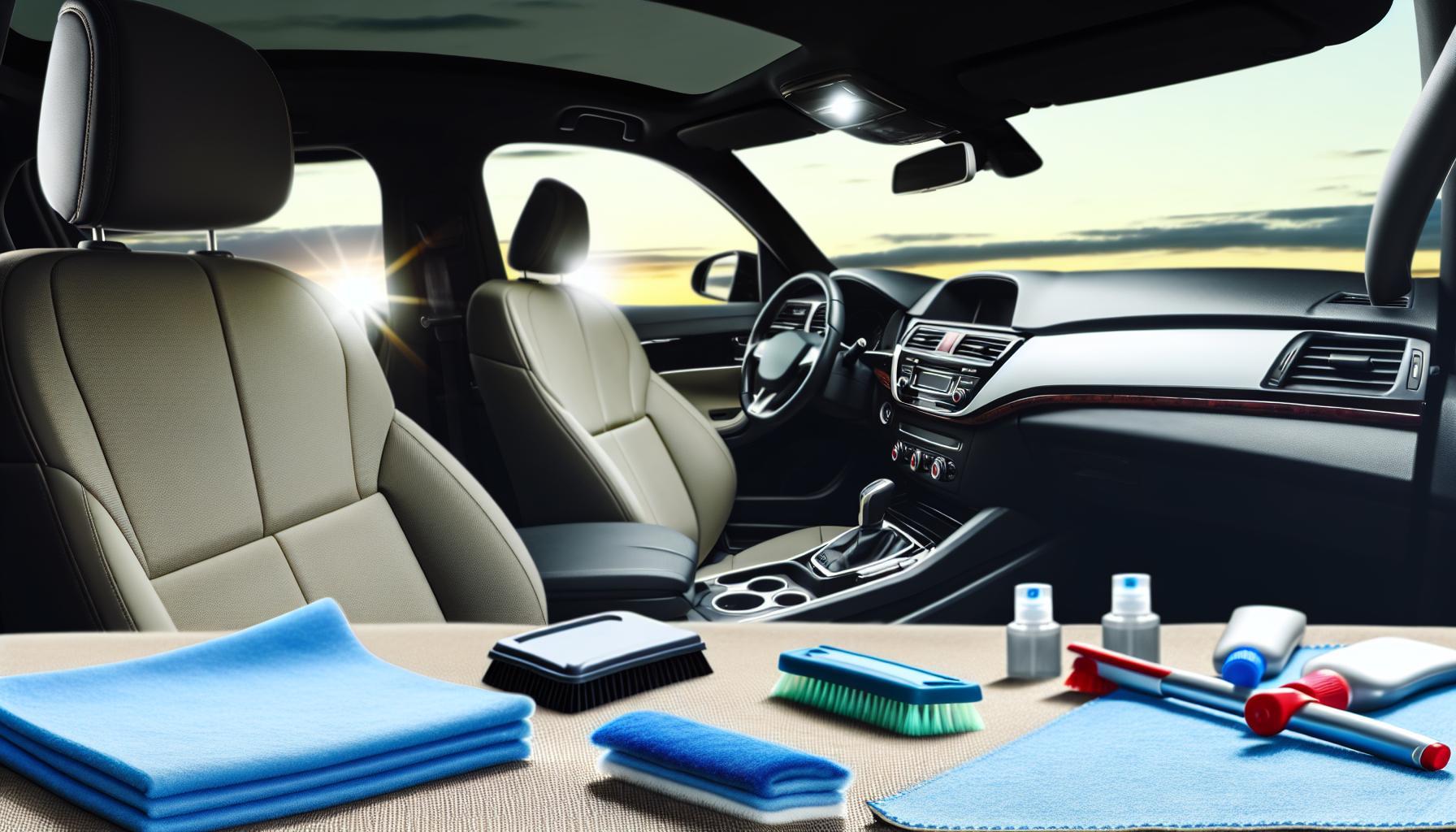 Čištění interiéru auta: 7 snadných kroků pro auto ve vůni!