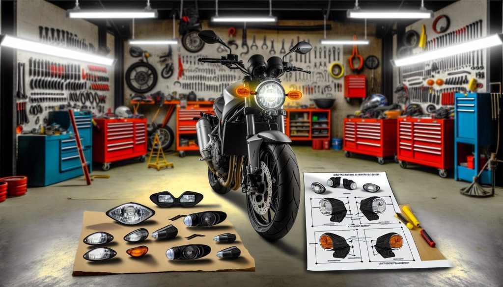 Jak vybrat blinkry na motorku a kam je správně umístit