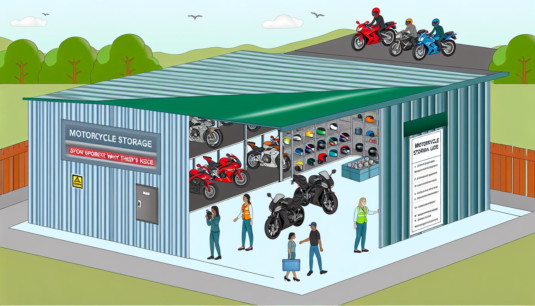 Úložné prostory pro motocykly: Proč jsou klíčové