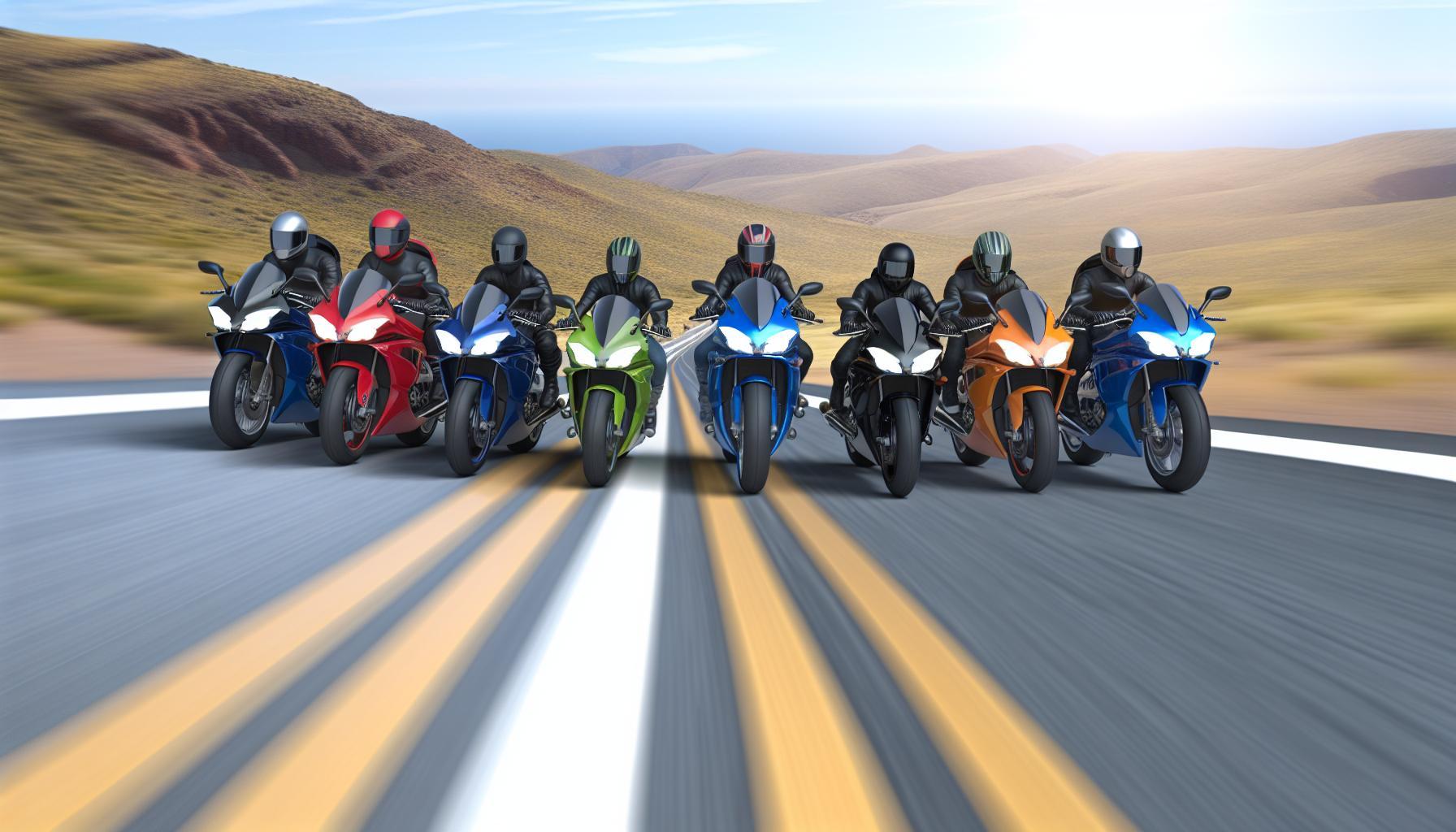8 pravidel bezpečné jízdy ve skupině s motocykly
