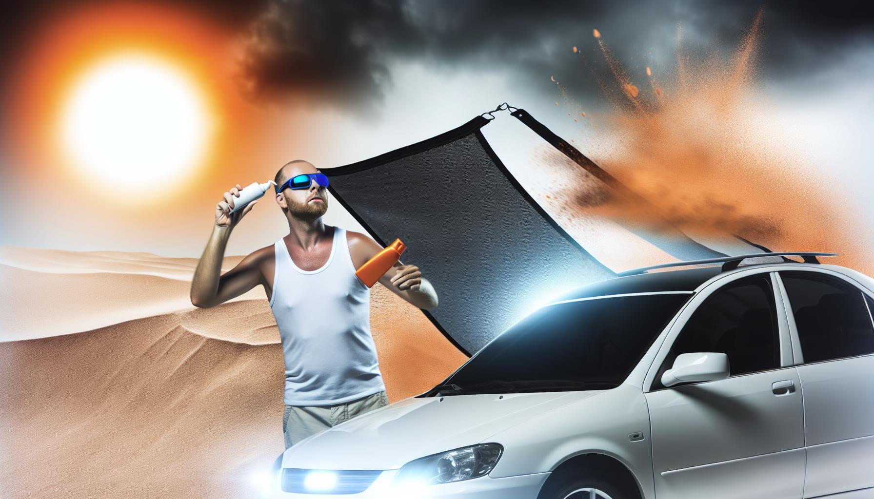Jak chránit sebe i auto před sluncem účinně a jednoduše