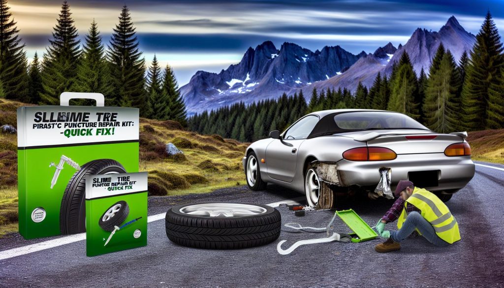 Opravné sady Slime na defekty pneu: Rychlé řešení!