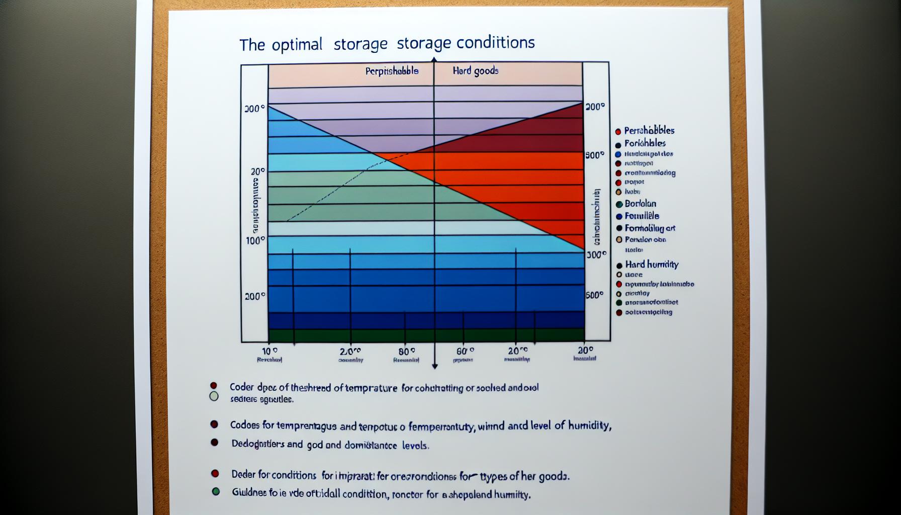 Teplota a vlhkost při skladování