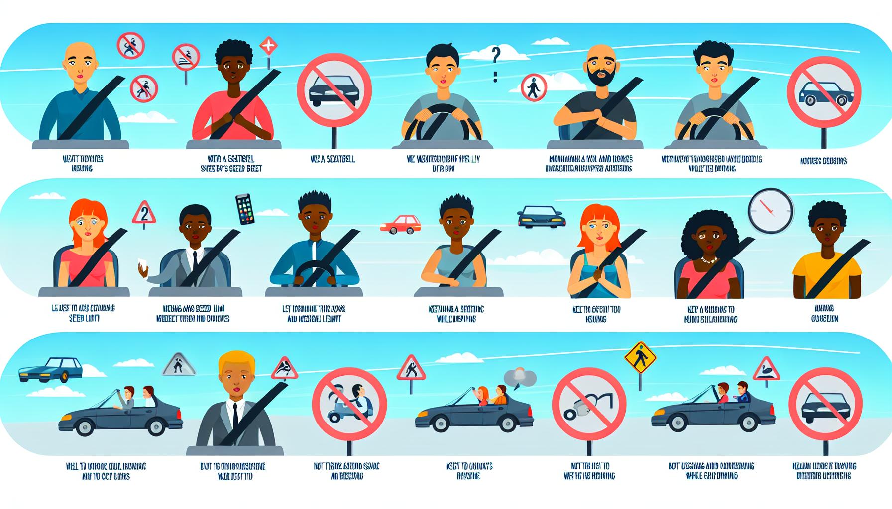 Principy bezpečné jízdy pro každého řidiče