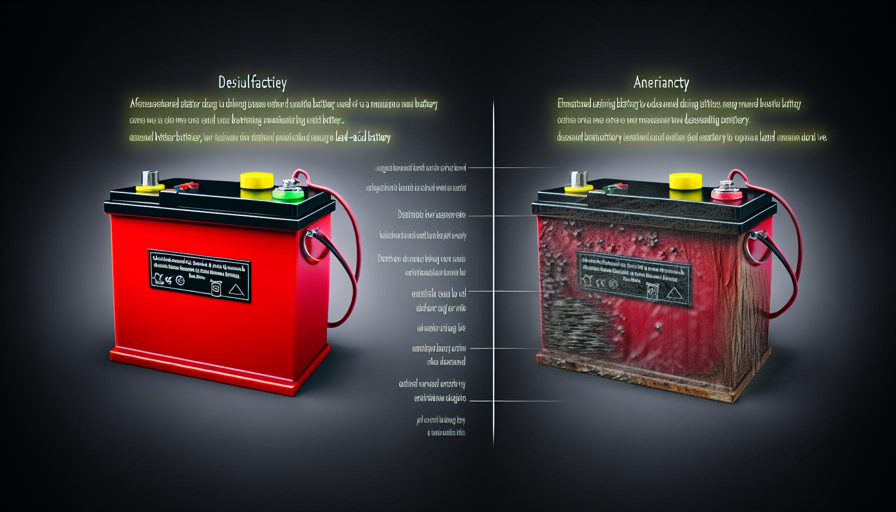 Desulfátor akumulátoru a jeho výhody