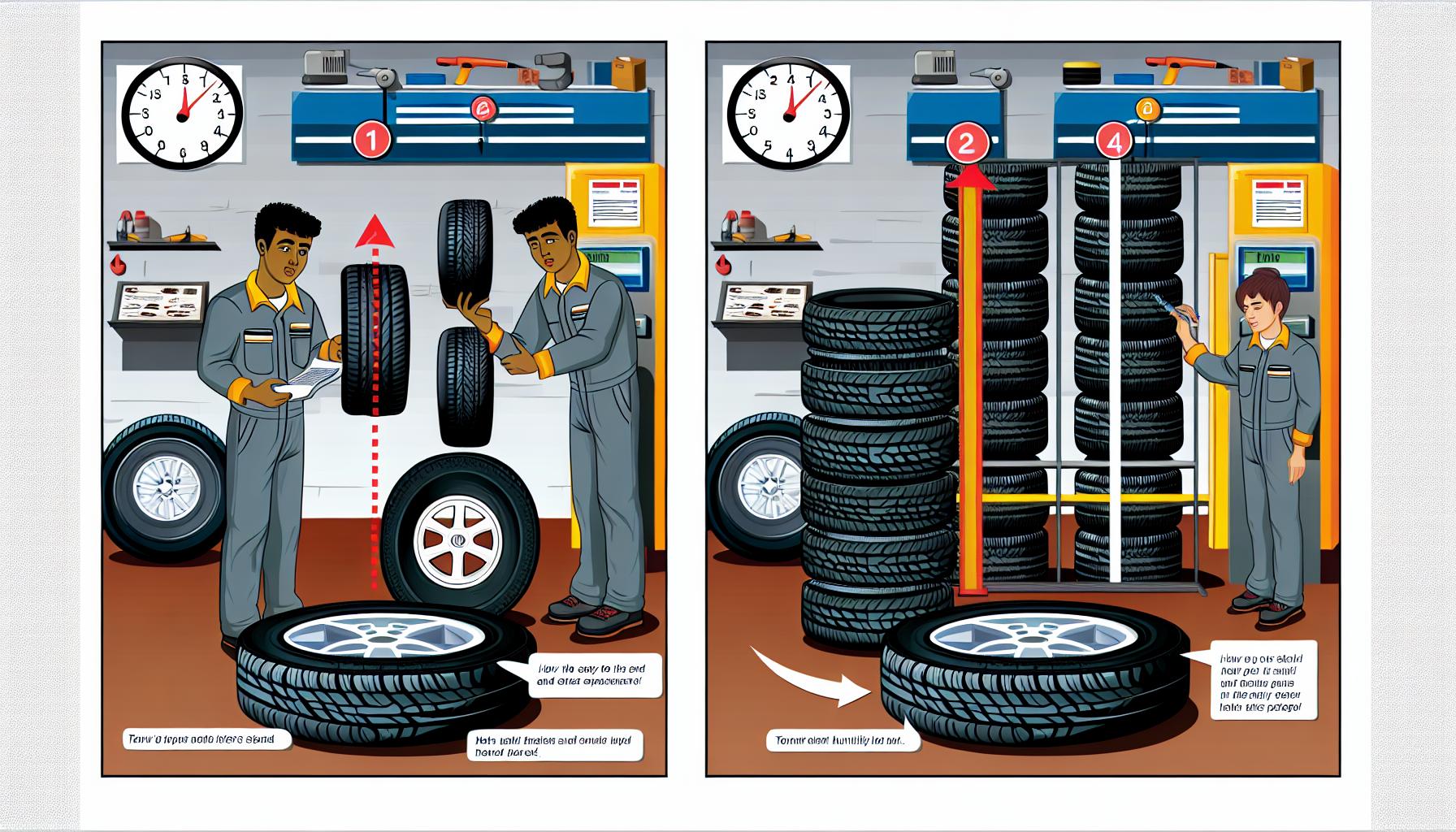 Základy správného skladování pneumatik