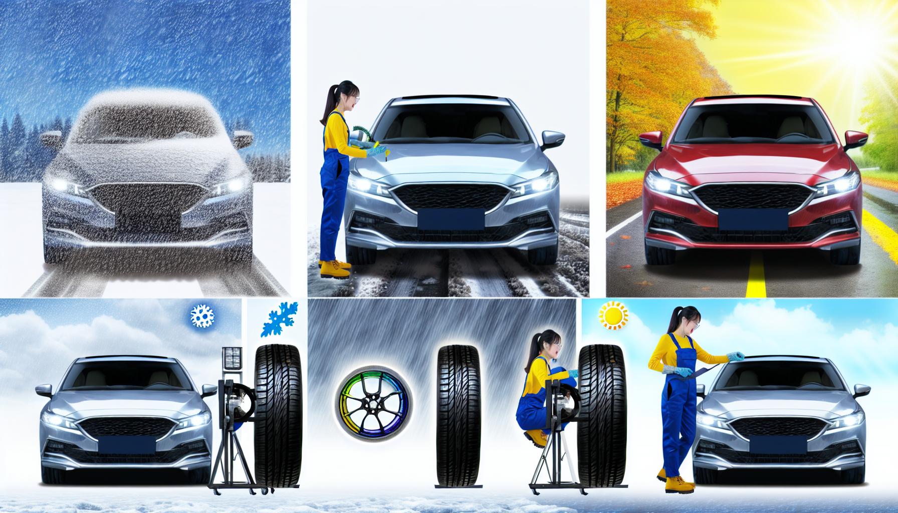 Testování celoročních pneumatik a jejich výhody