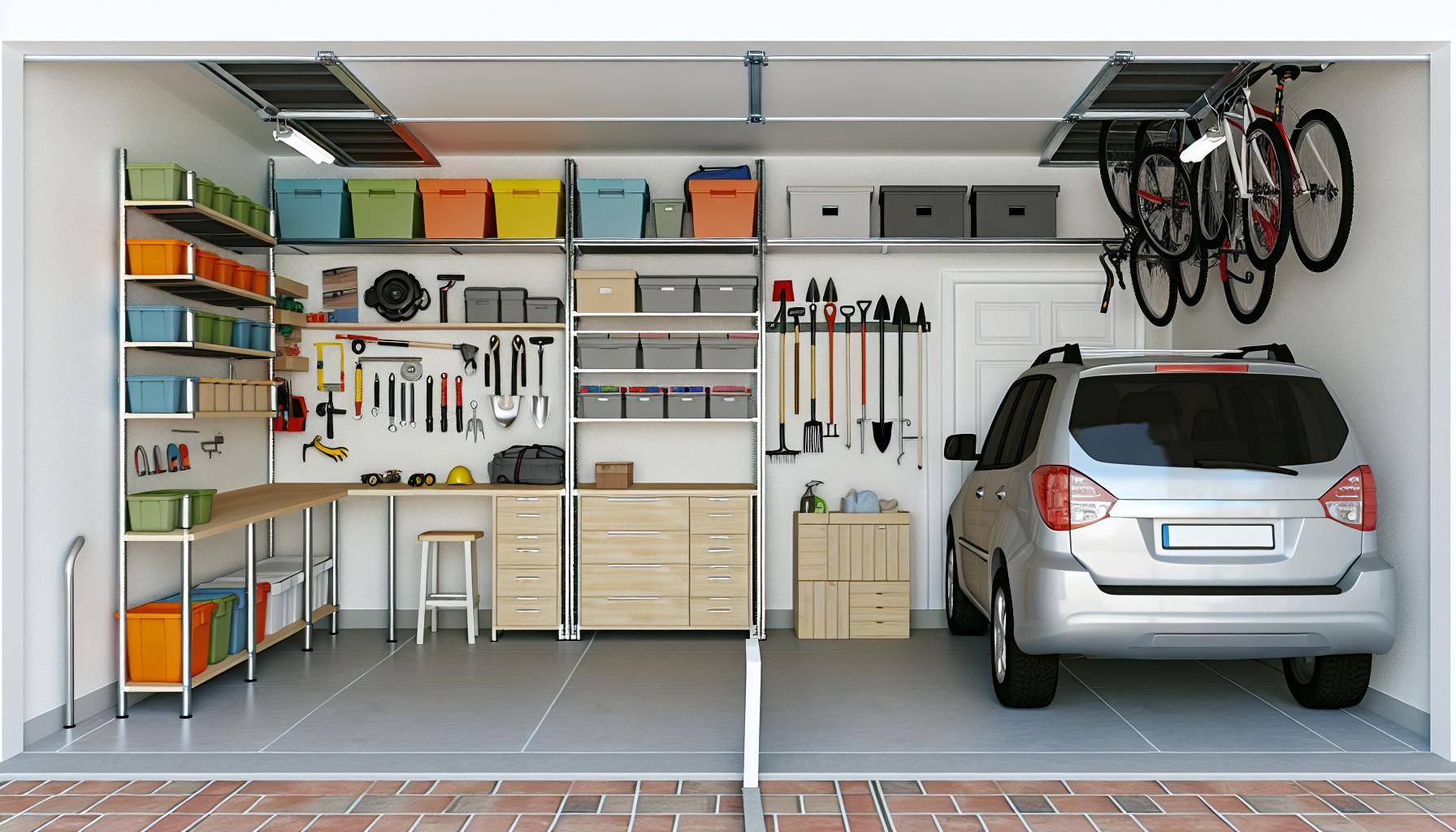 Jak efektivně využít prostor v garáži