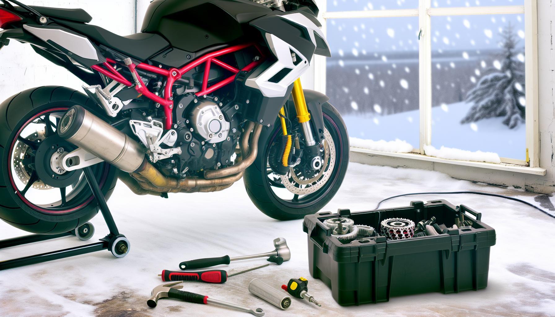Jak na odzimování motorky před sezónou?