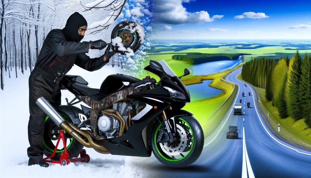Nepodceňujte údržbu motorky během sezóny