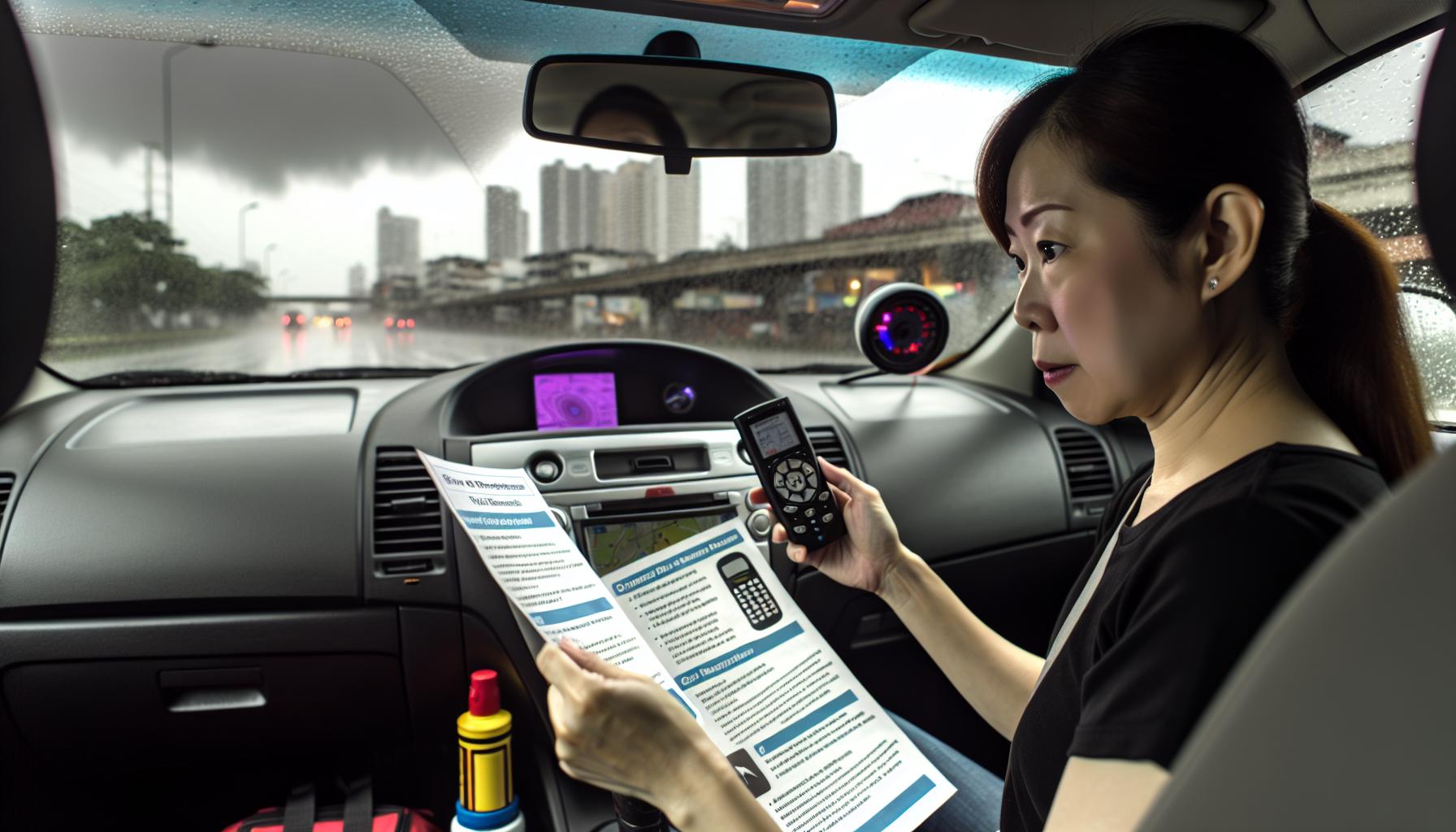 Jak se připravit na bouřku během jízdy