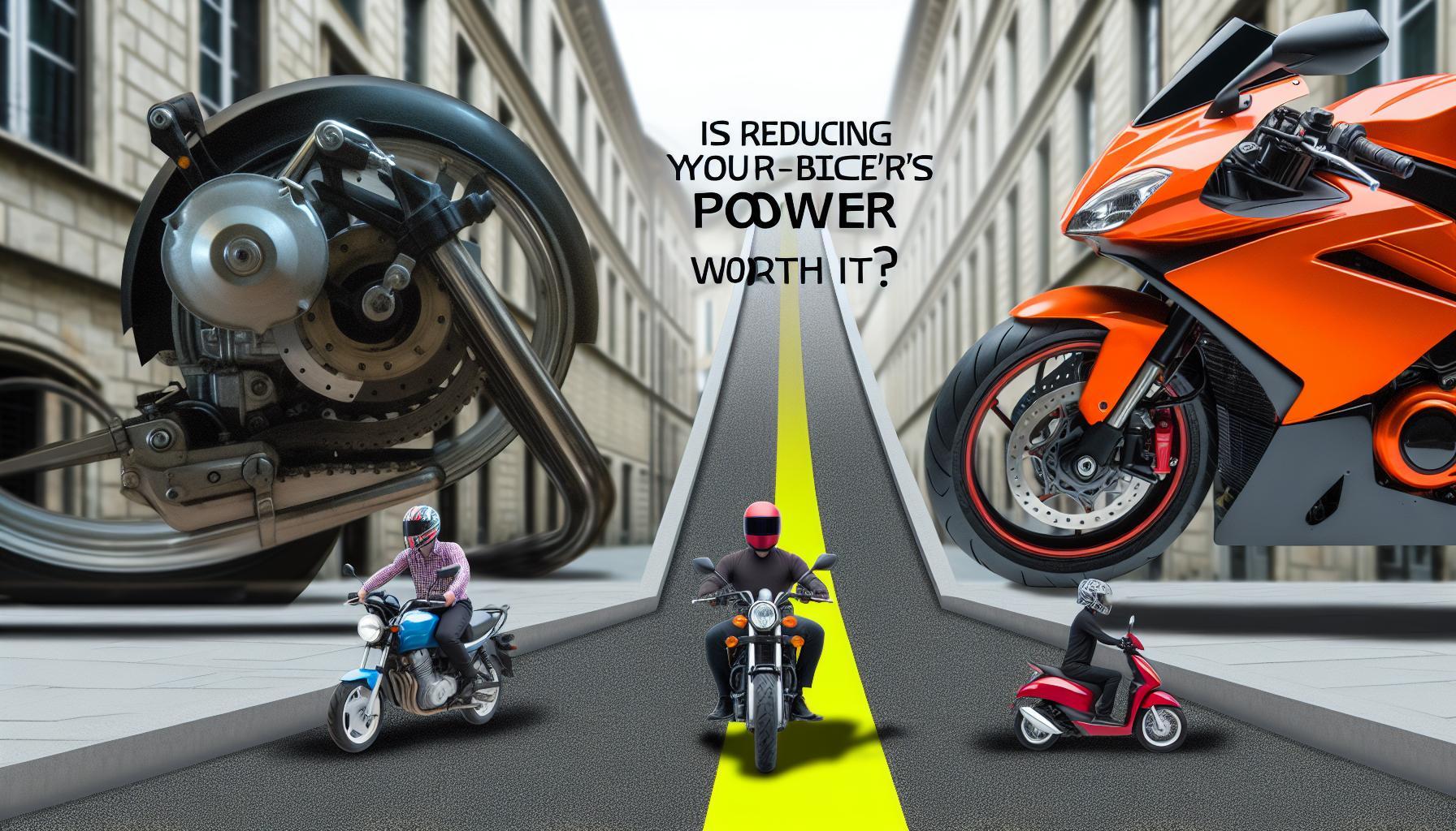 Potřebujete snížit výkon motorky? Ne vždy se to vyplatí