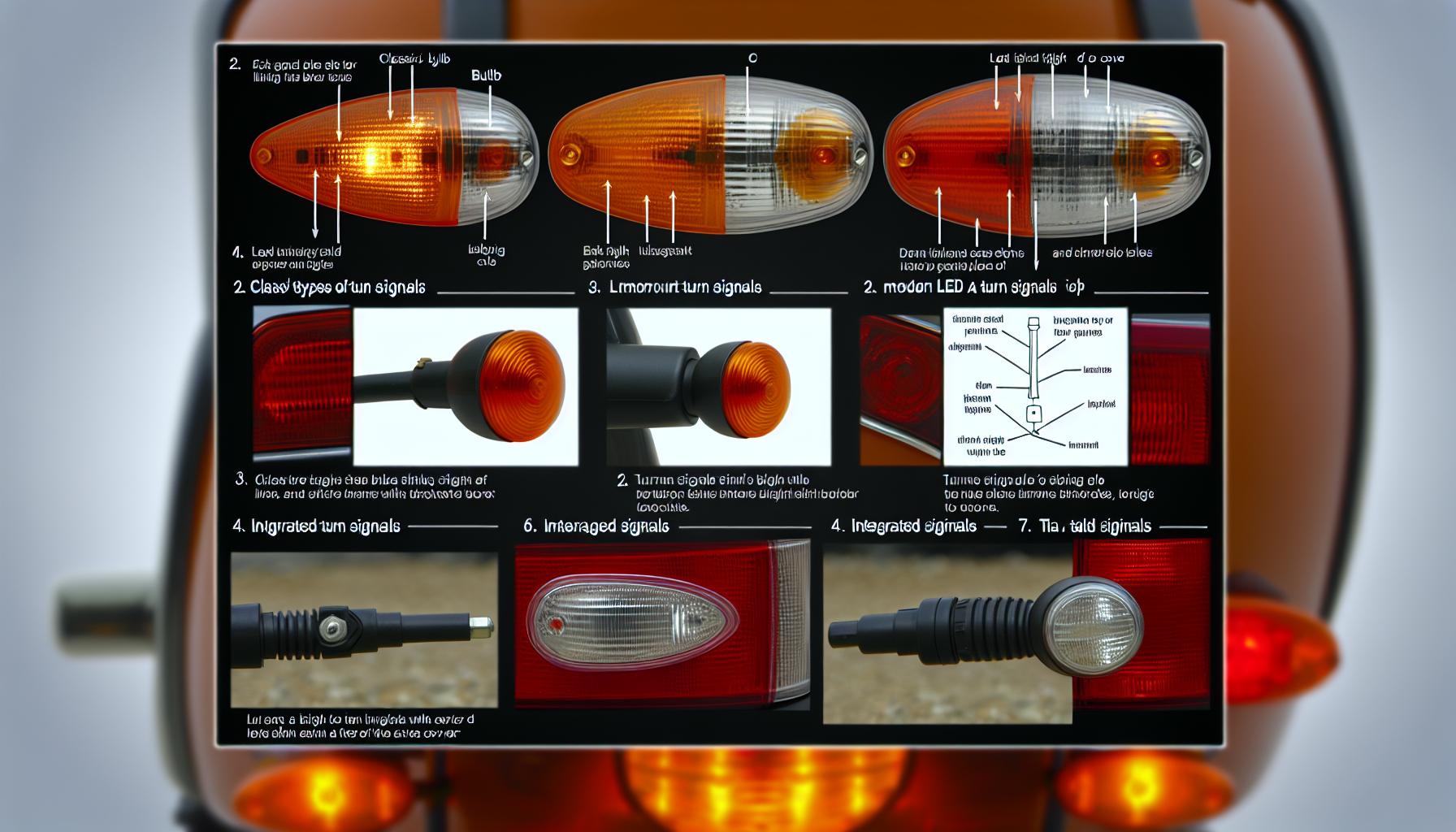 Jaké jsou typy blinkrů na motorku
