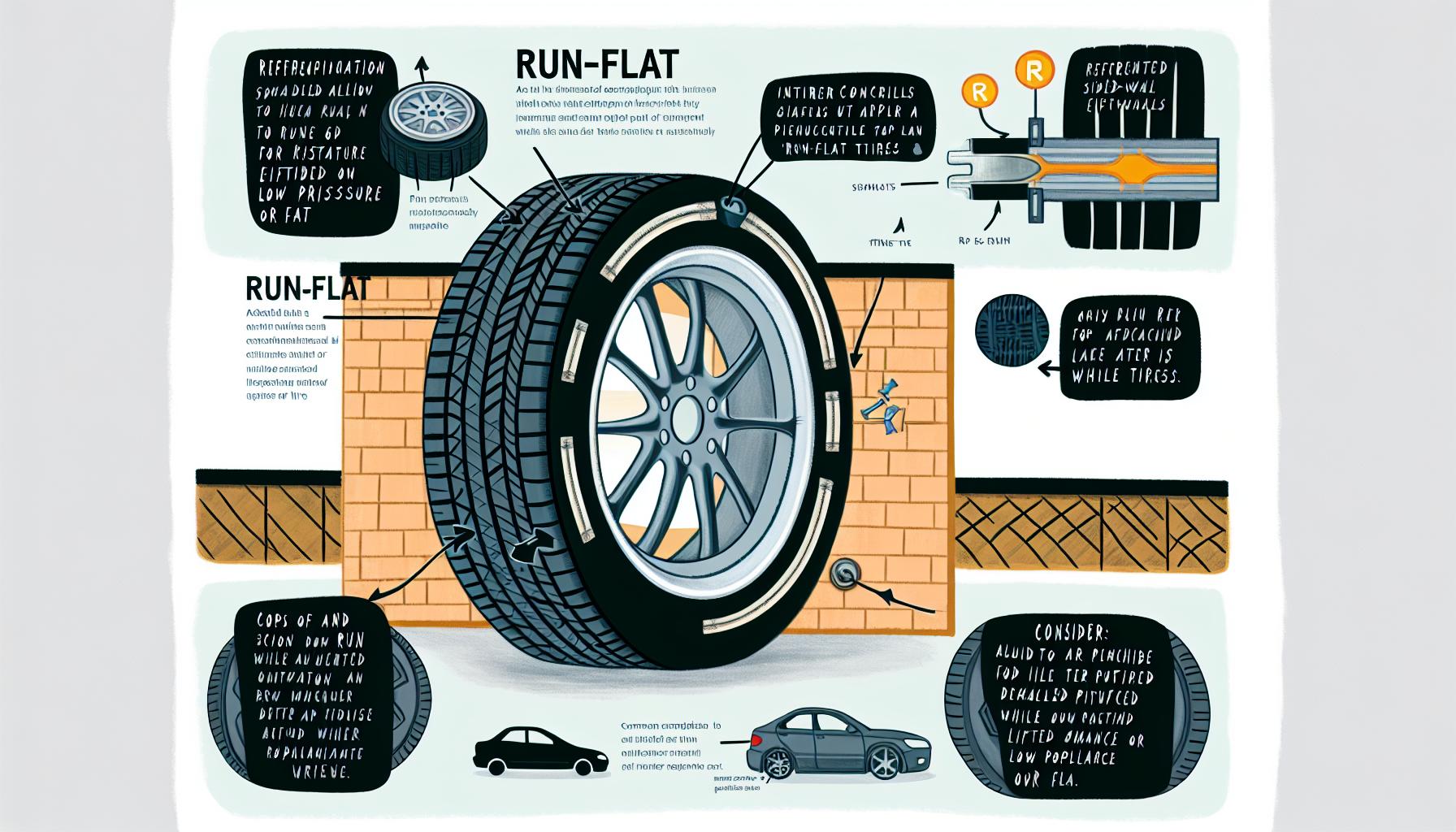 Runflat pneumatiky: Co potřebujete vědět