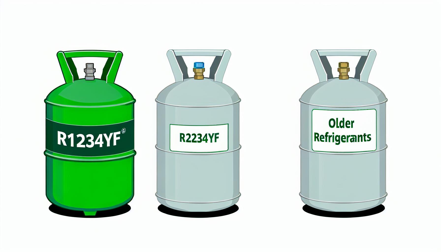 Jak se R1234yf liší od starších chladiv