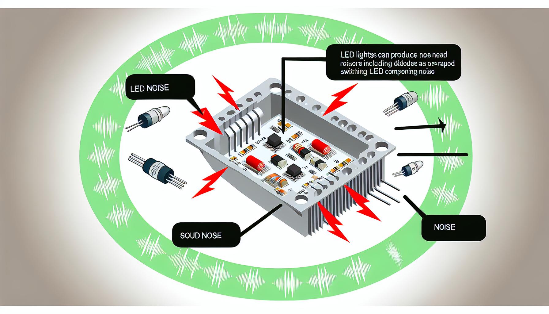 Proč jsou LED ⁢světla‍ hlučné?