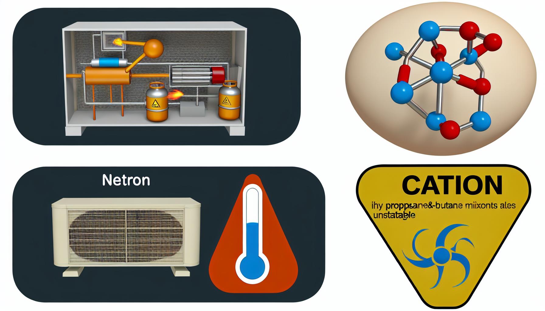 Proč je propan-butan nevhodný pro klimatizaci