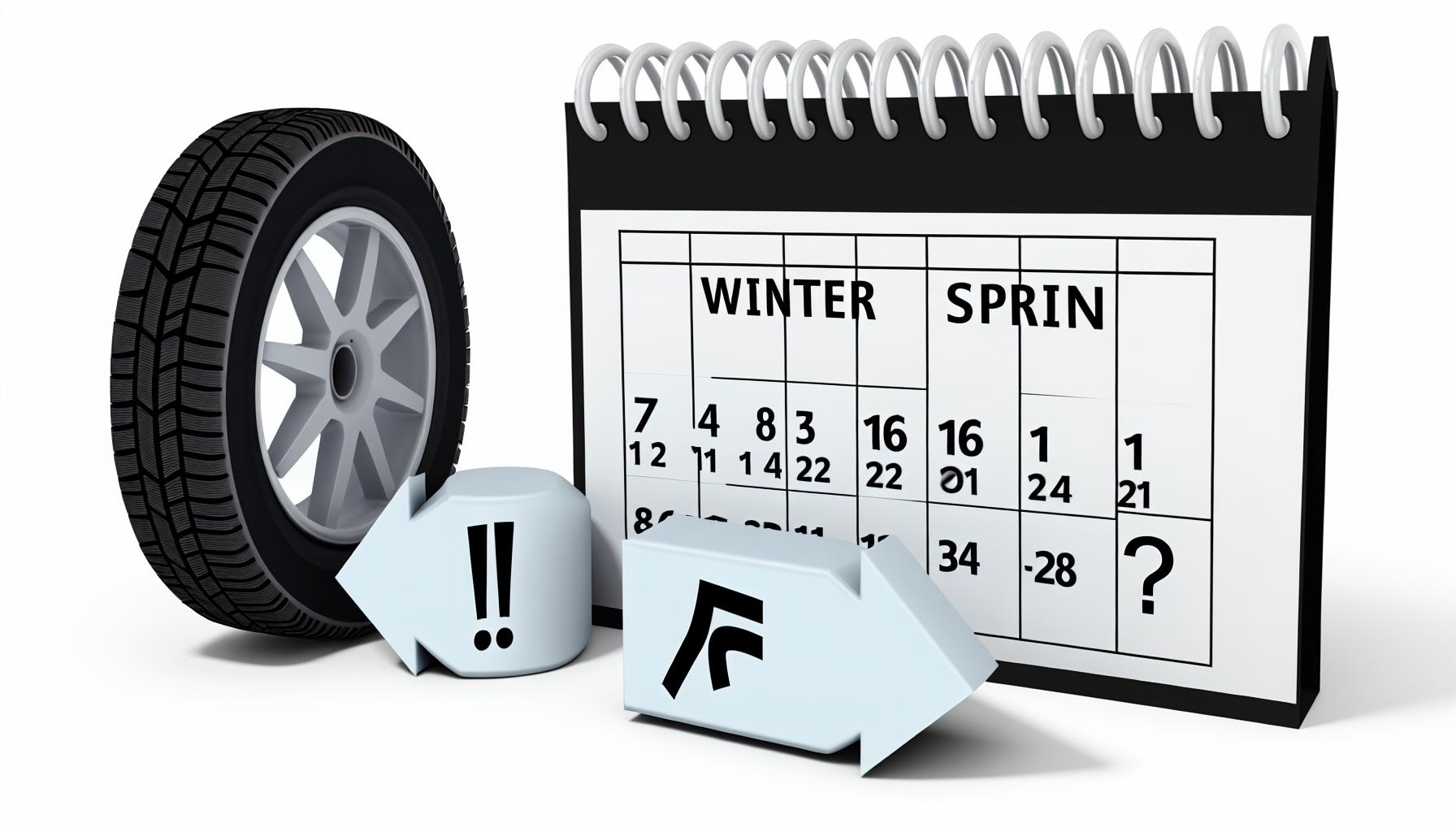 Je bezpečné jezdit na zimních pneumatikách na jaře?