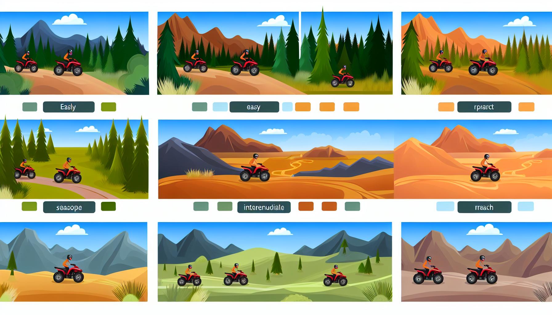 Kde najít nejlepší trasy pro quad