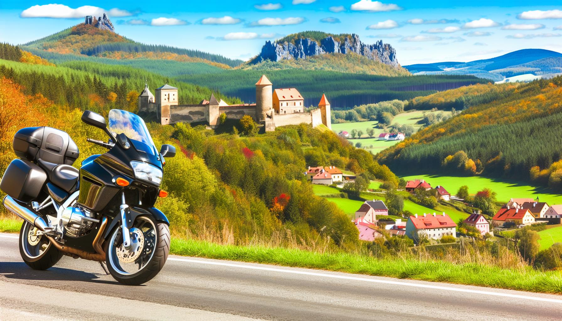 Objevujte skryté krásy ČR na motorce