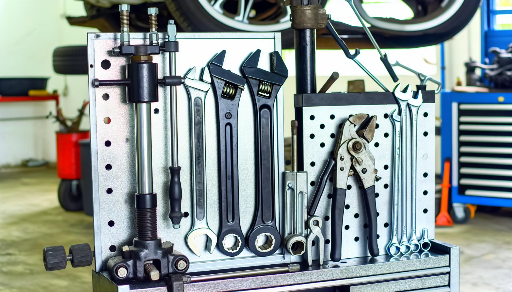 Základní nástroje pro demontáž motoru