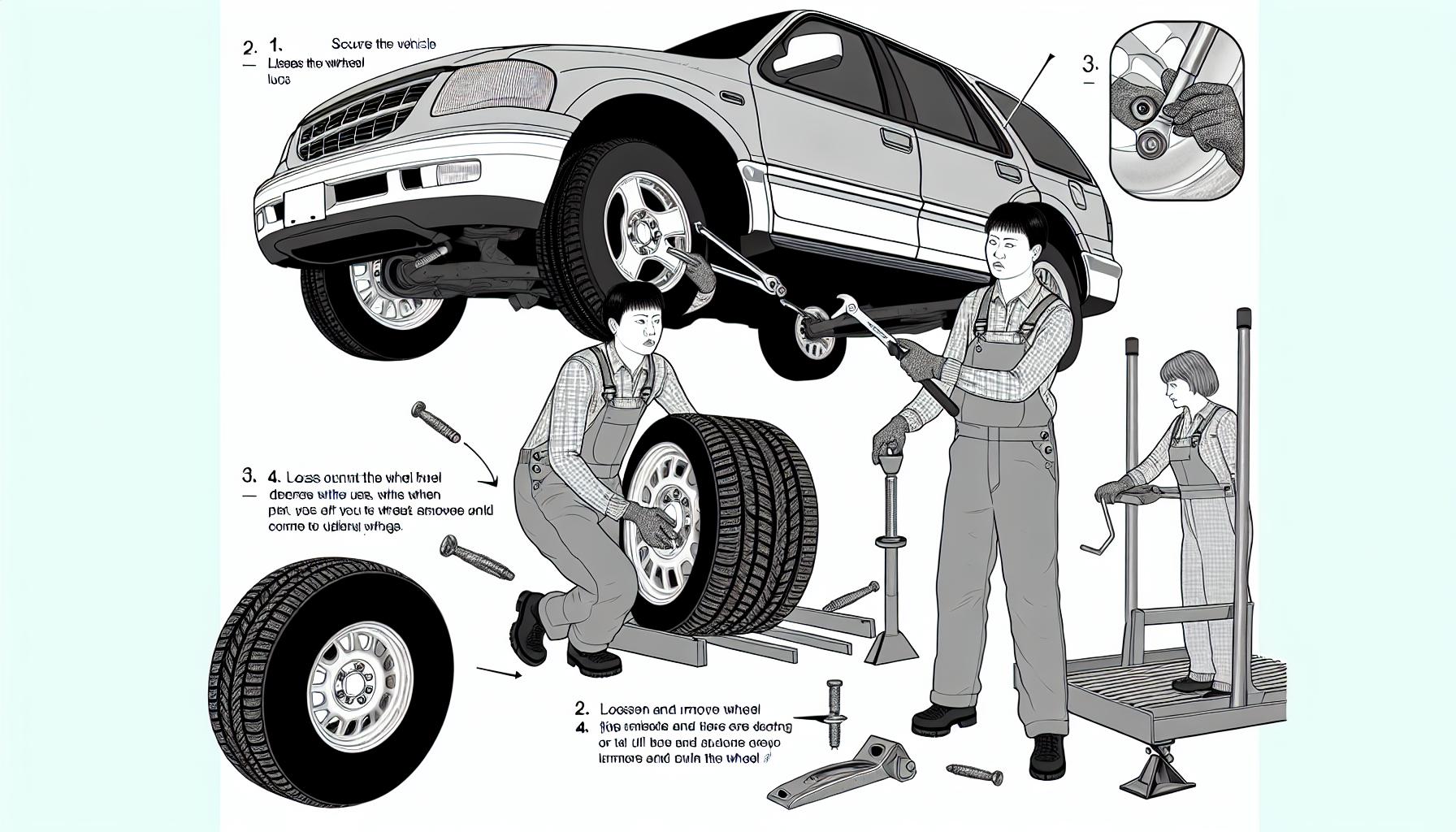 Správné postupy při demontáži kola