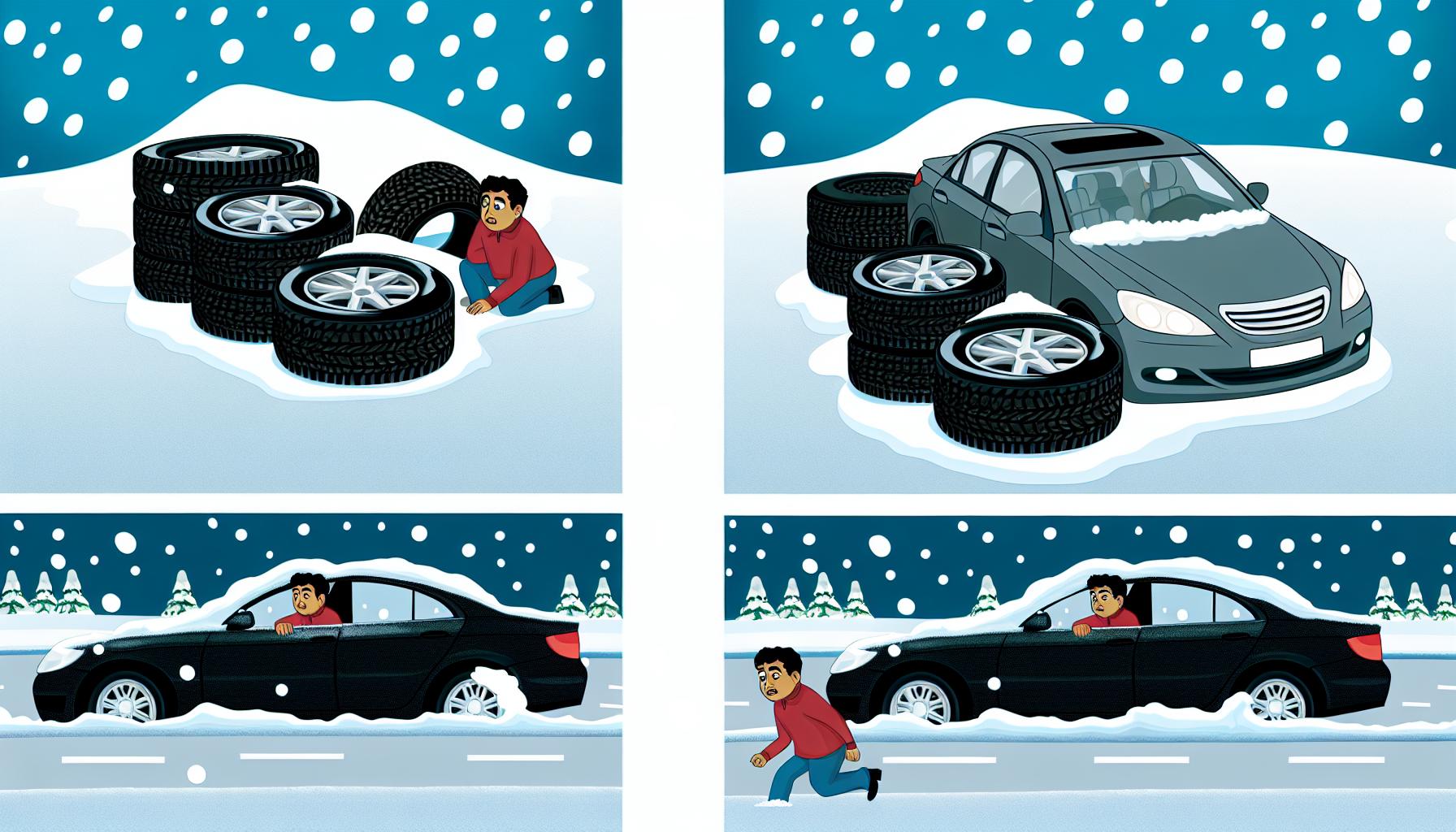 Zimní pneumatiky a jejich výhody