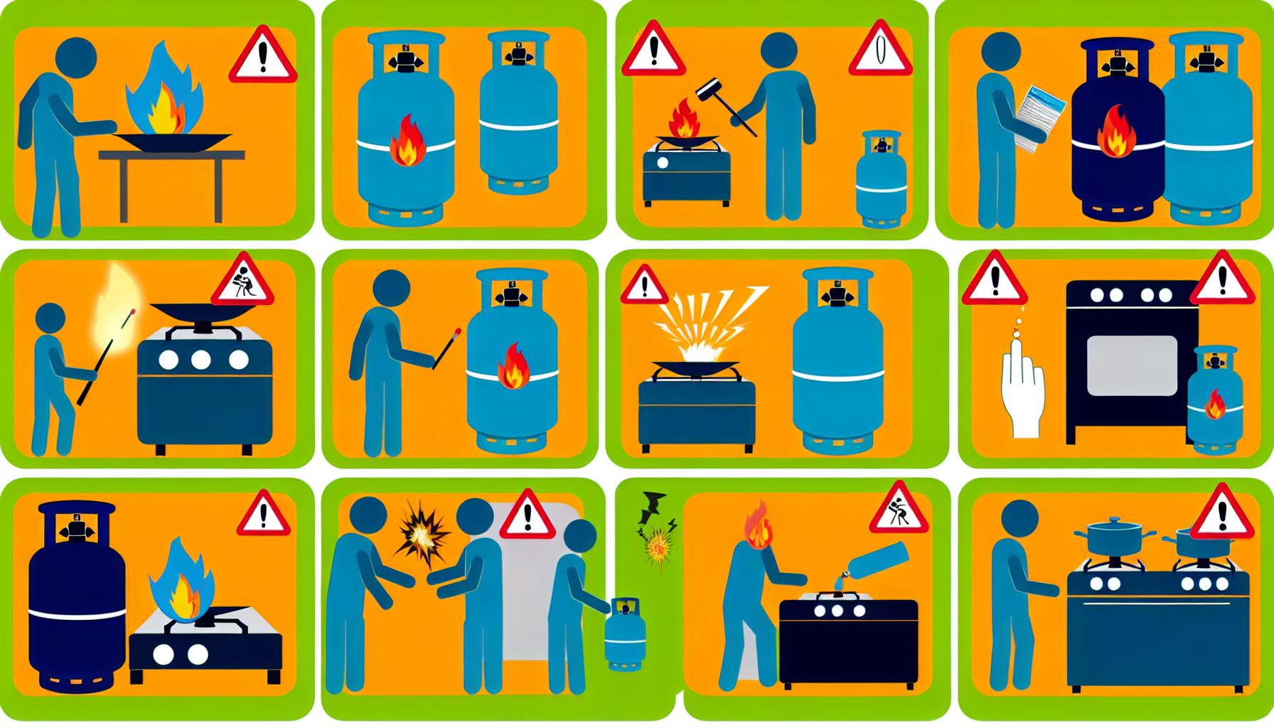 Bezpečnostní rizika spojená s propan-butanem