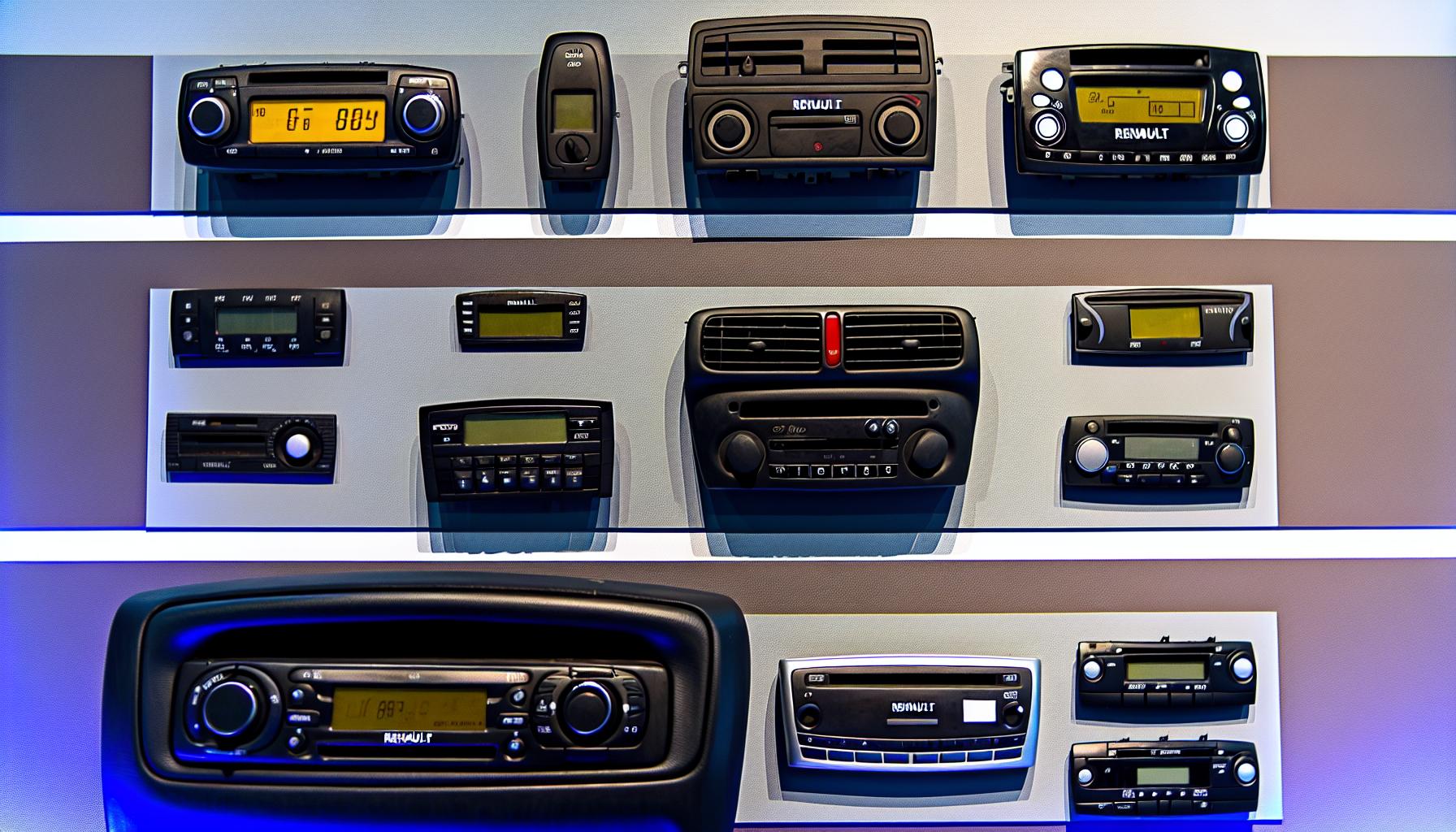 Přehled originálních autorádií Renault