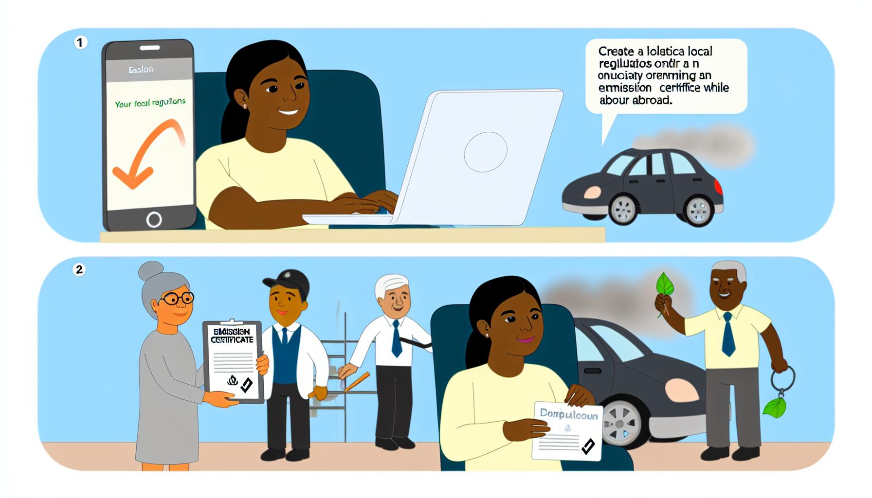 Jak získat emisní plaketu do zahraničí