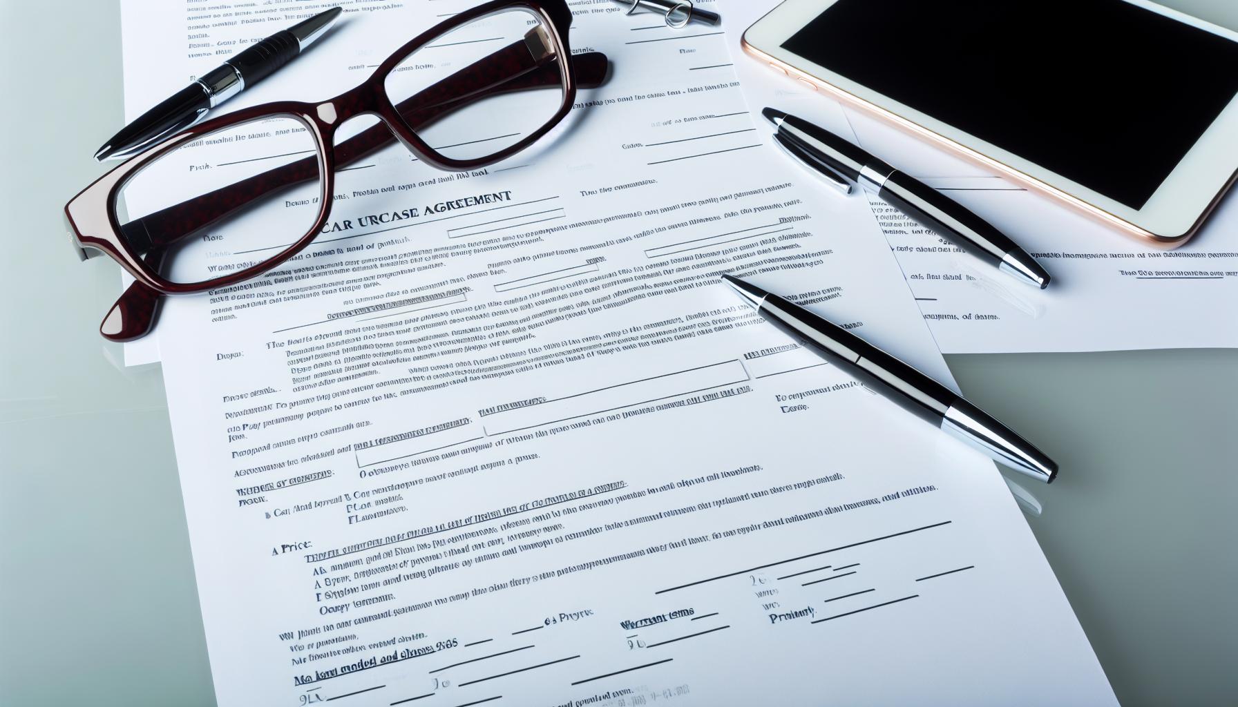 Jaká je kupní smlouva na auto