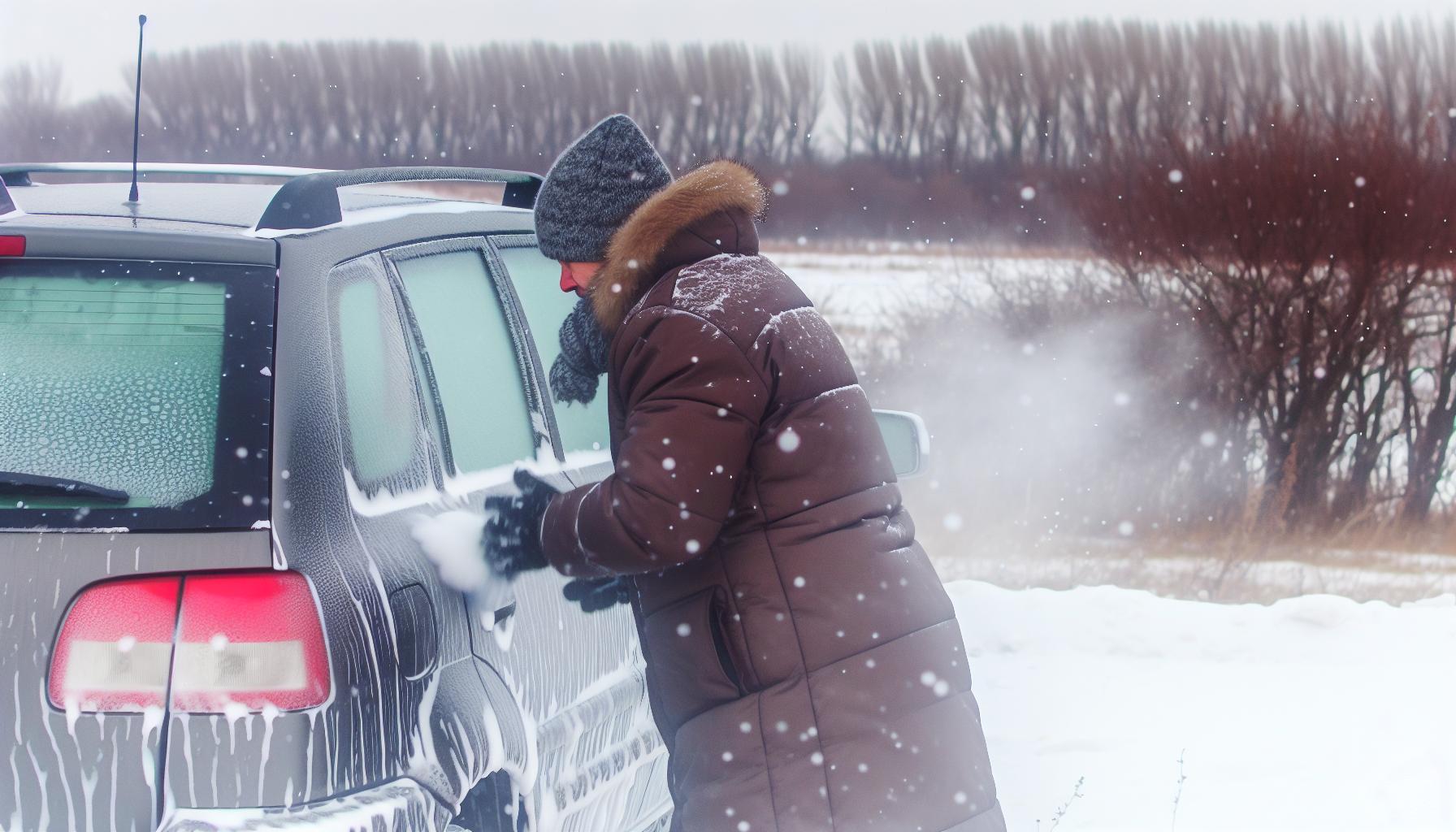Mytí auta v zimě neohrozí vaše vozidlo