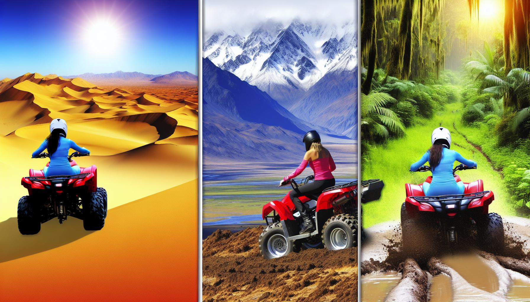 Doporučené lokality pro čtyřkolky