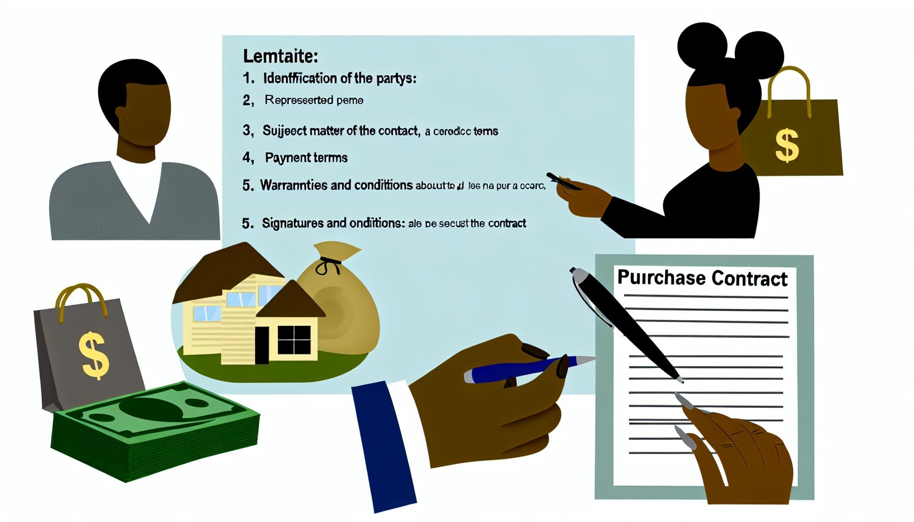 Základní prvky kupní smlouvy