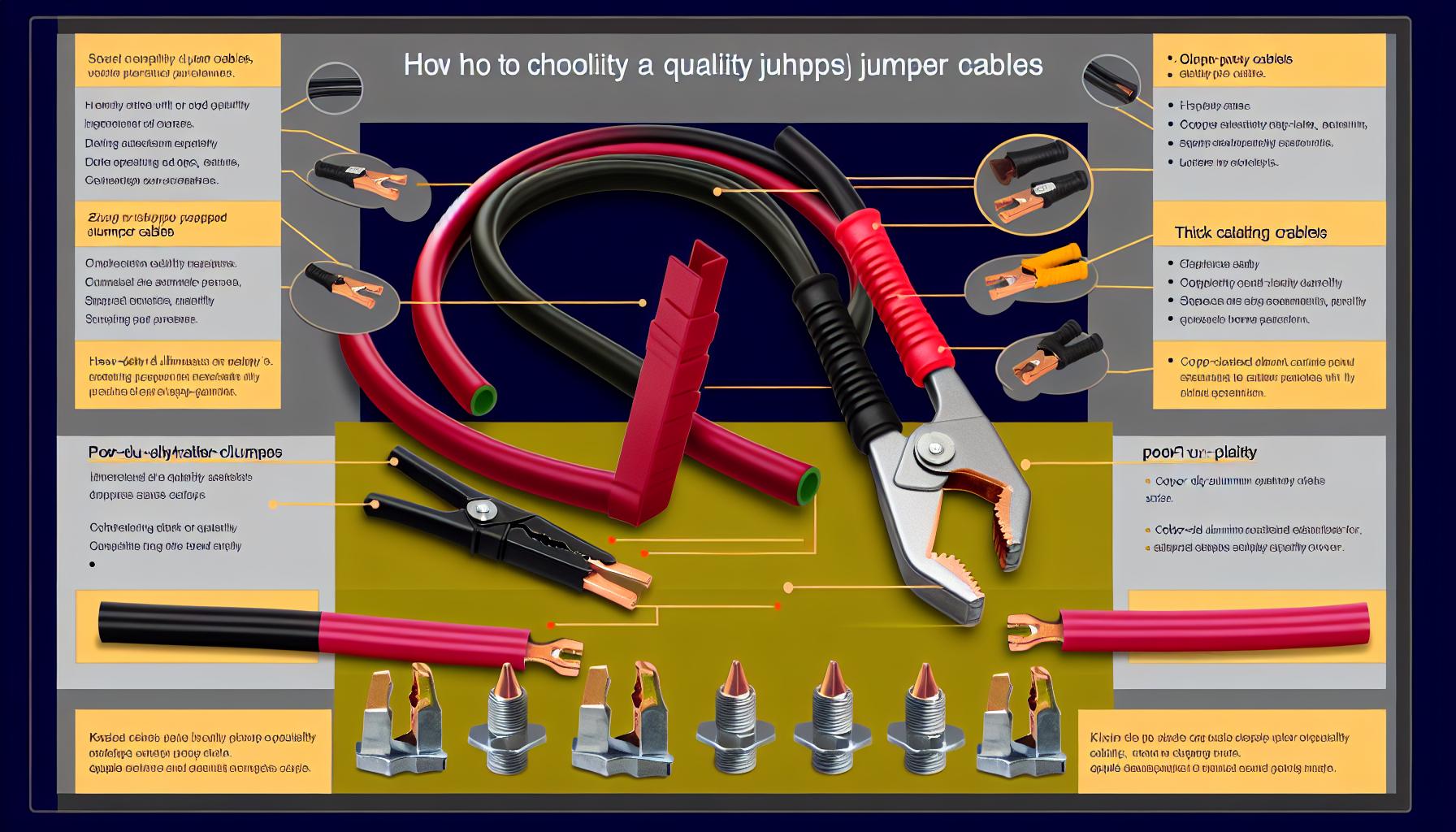Jak vybrat kvalitní startovací kabely