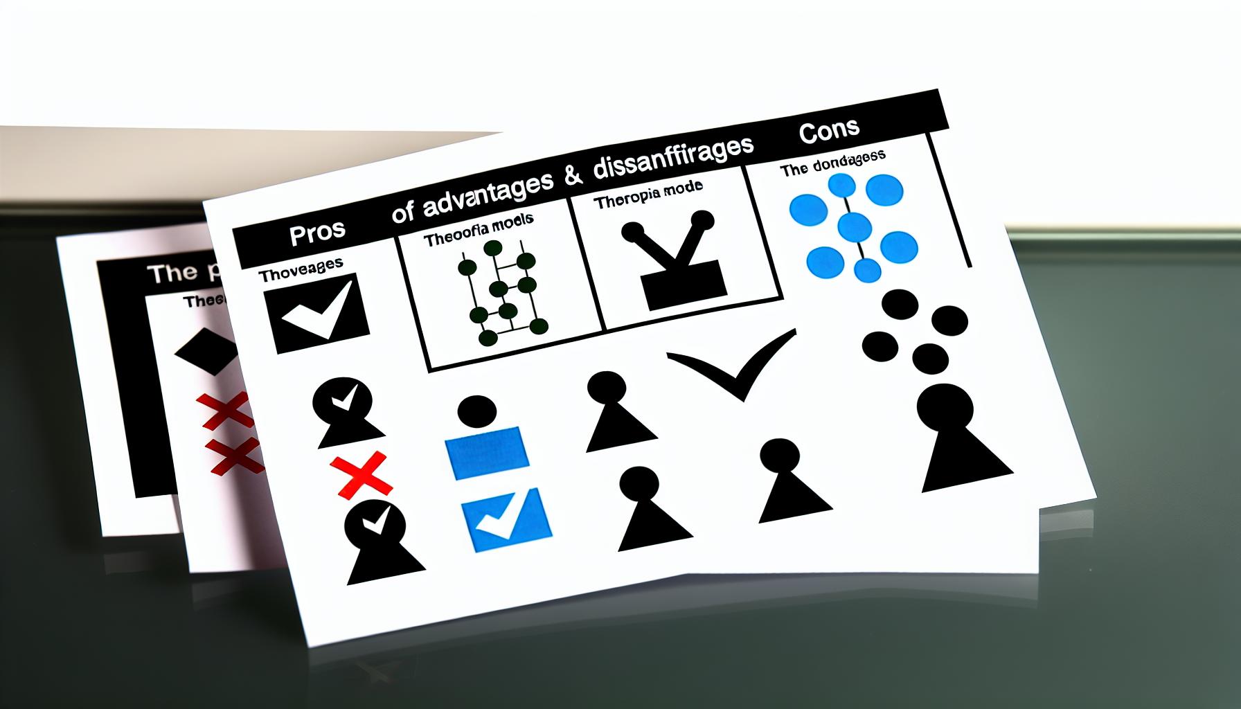 Výhody a nevýhody různých modelů