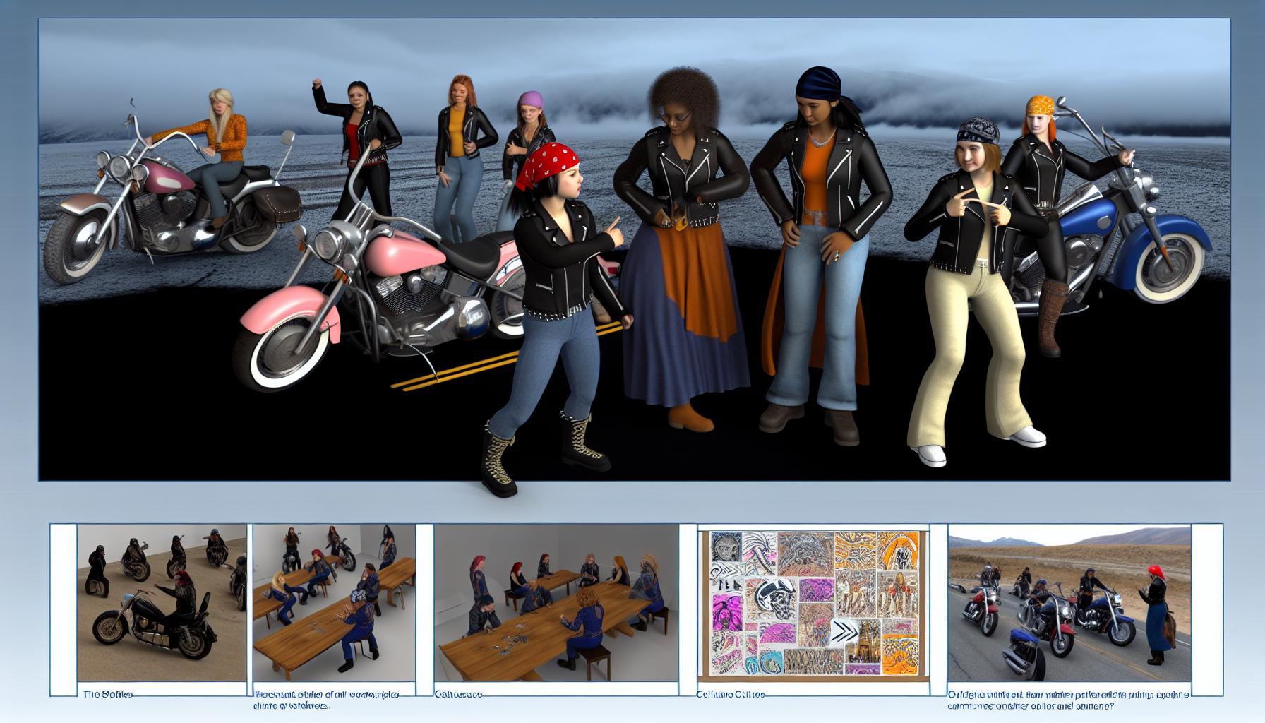 Jak holky motorkářky ovlivnily kulturu