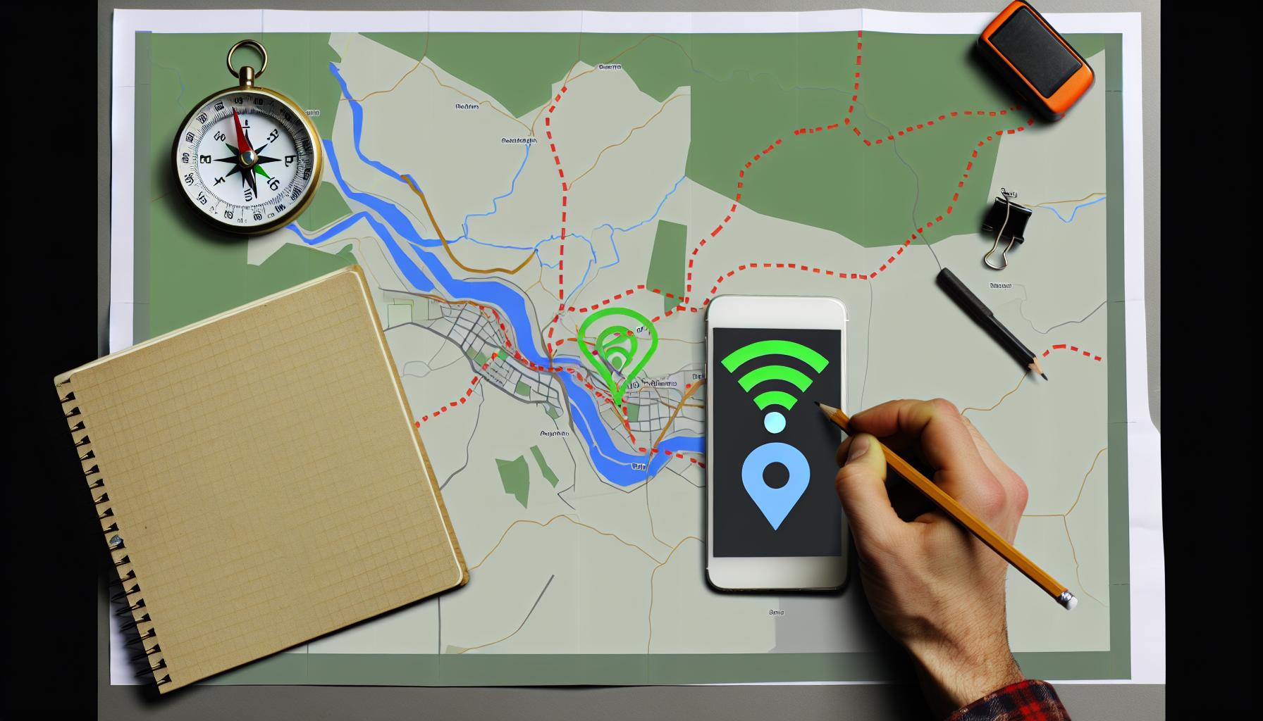 Jak fungují offline mapy