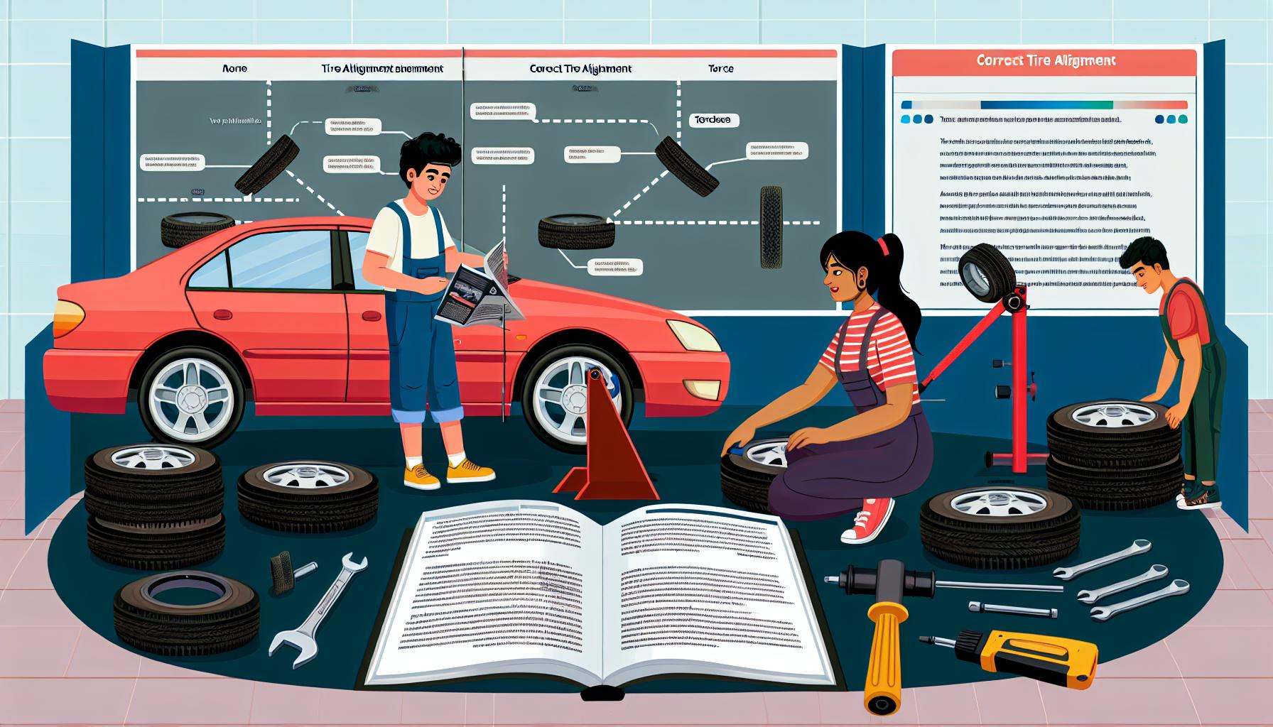 Důležitost správného umístění pneumatik