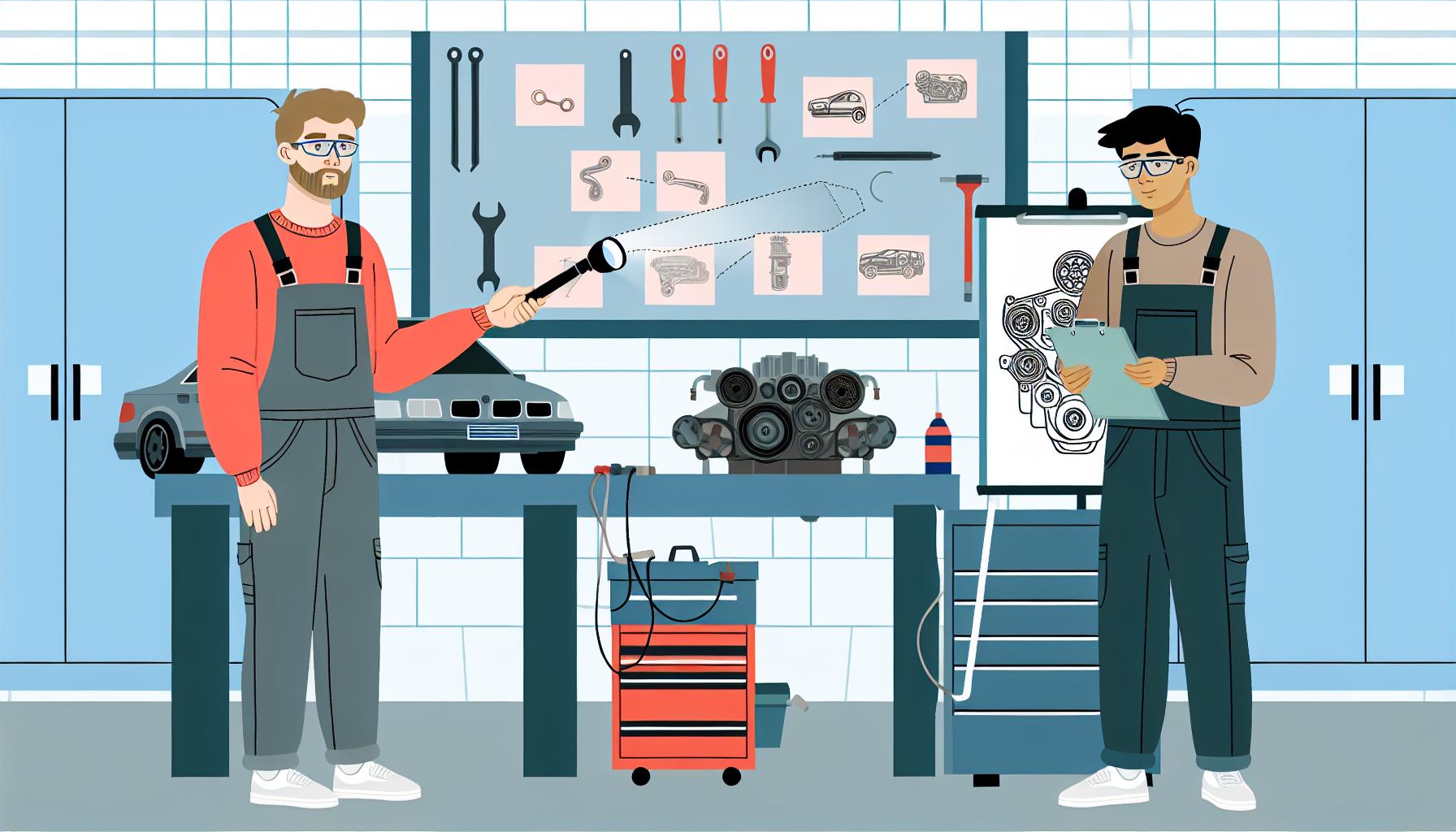 Jak diagnostikovat ⁣problém vozidla